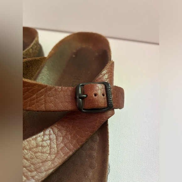 Women’s Brown Leather Mephisto Sandals Size 38 - Picture 8 of 12